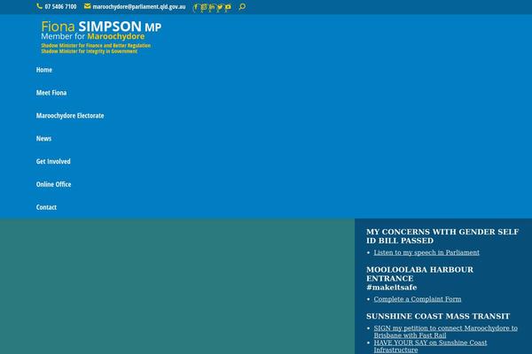 The7 Child theme site design template sample