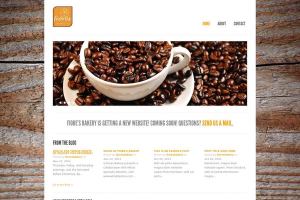 Purity theme site design template sample