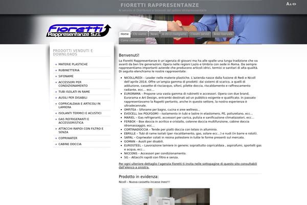 Fusion theme site design template sample