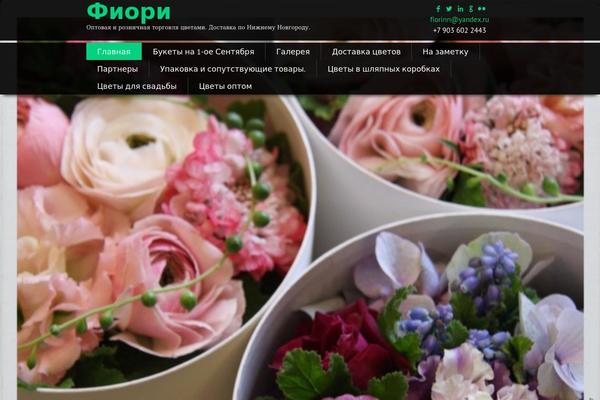 Customizr theme site design template sample