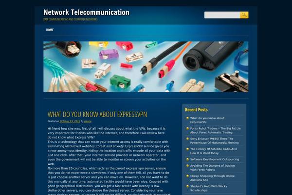 Online Marketer theme site design template sample