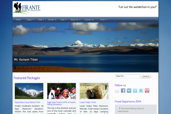 firante.com site used Thetraveltheme