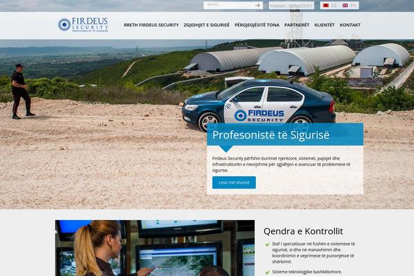 firdeussecurity.com site used Sequritytheme