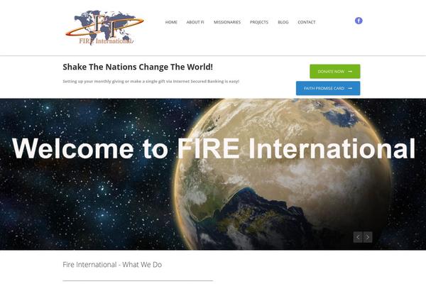 Fresh theme site design template sample
