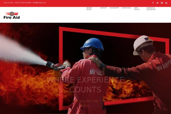 Site using Fusion-builder plugin