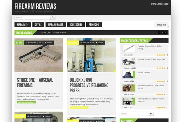 Powermag theme site design template sample