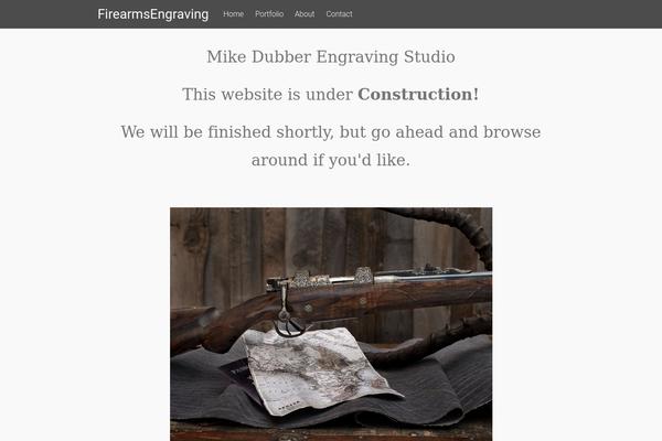 Tesseract theme site design template sample