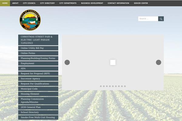 Site using Weather Underground plugin