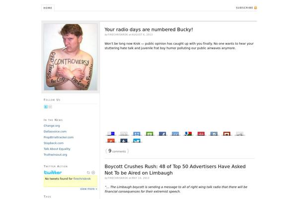 Thesis 1.7 theme site design template sample