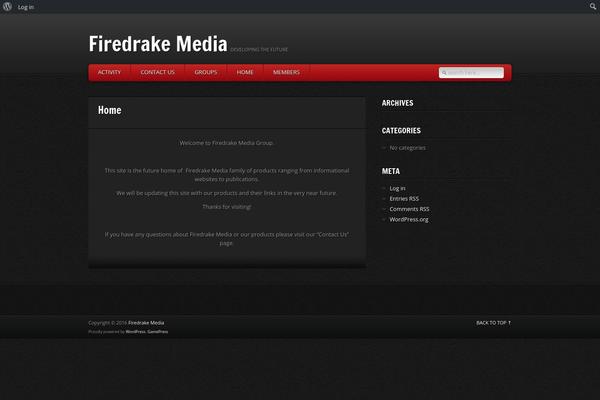GamePress theme site design template sample