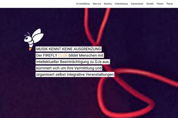 Parallax theme site design template sample