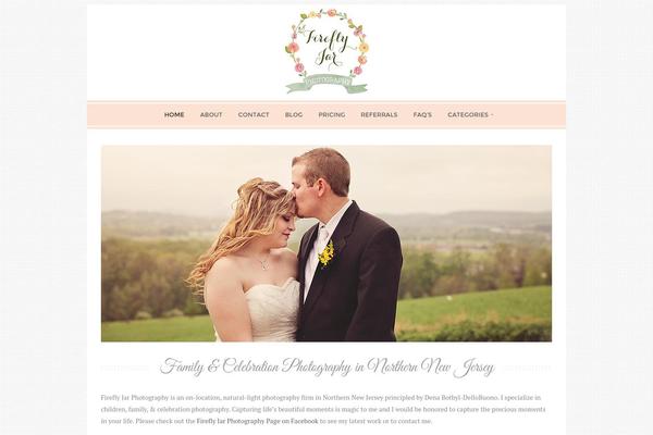 Geraldine theme site design template sample