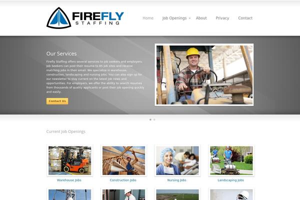 fireflystaffing.com site used Sterling