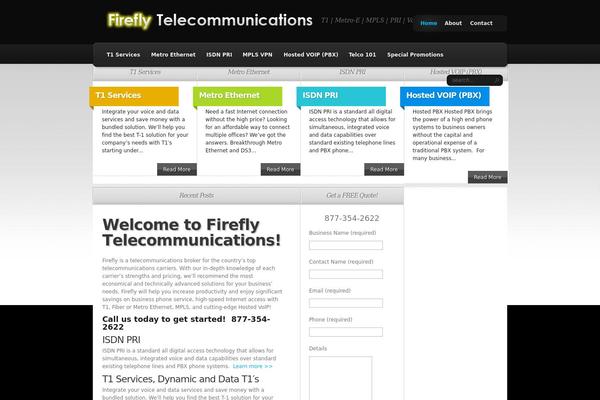 fireflytelecommunications.com site used Firefly3