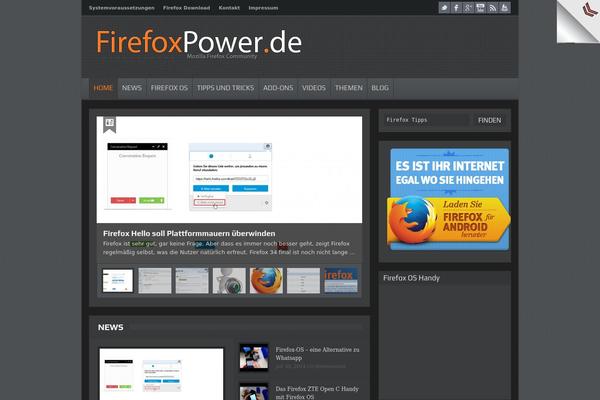 Goodnews45 theme site design template sample