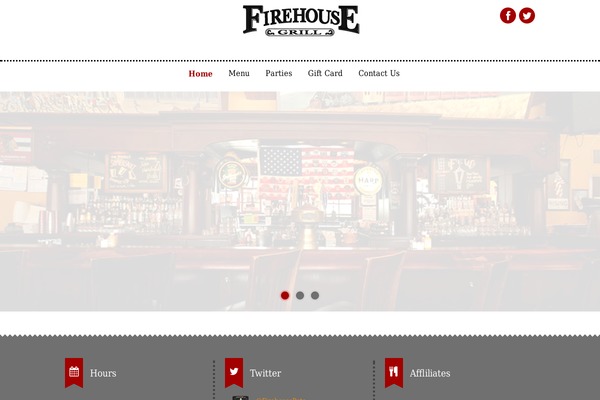 Dine & Drink theme site design template sample