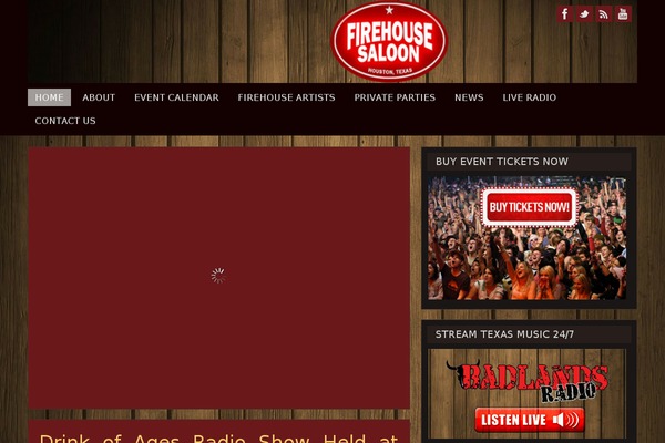 Site using Facebook Like Box plugin