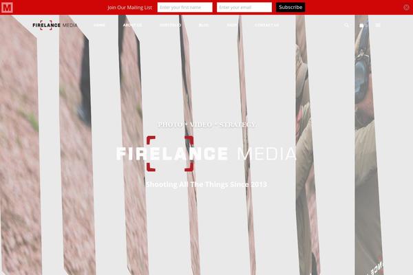 Sunday theme site design template sample
