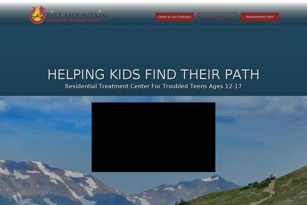 Spacious Child theme site design template sample