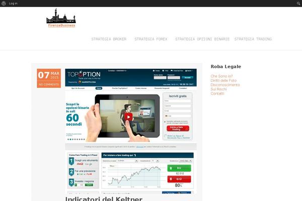 Lorencia theme site design template sample