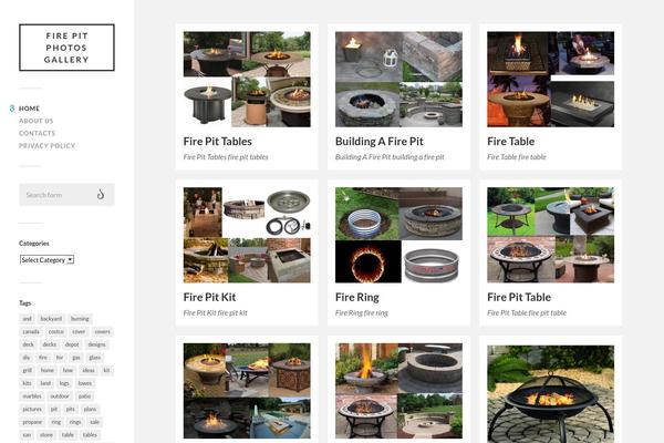 Fukasawa theme site design template sample