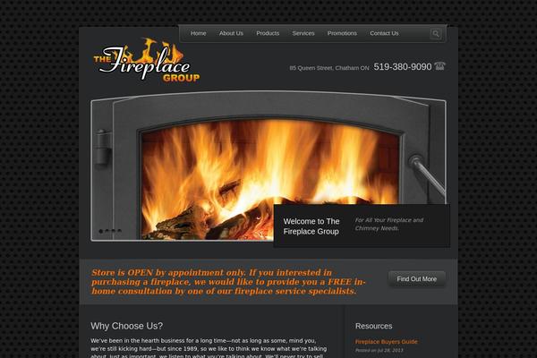 Horizon theme site design template sample