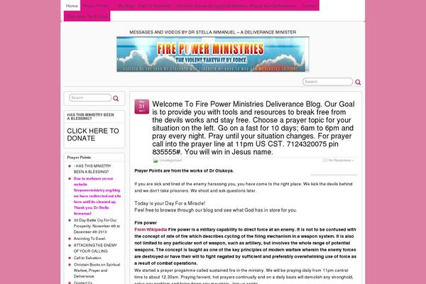 Suffusion theme site design template sample