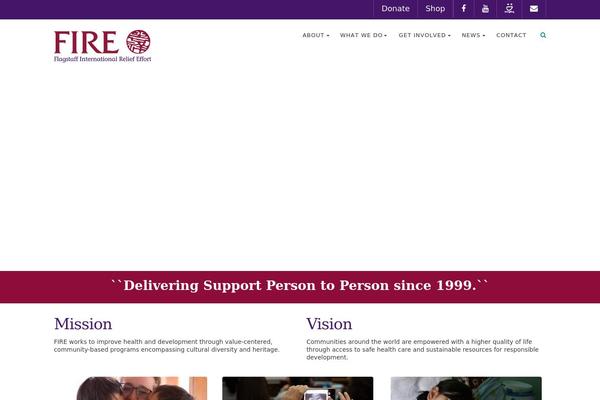 Born-to-give-child theme site design template sample