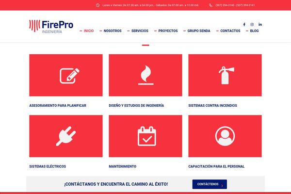 Consulting theme site design template sample