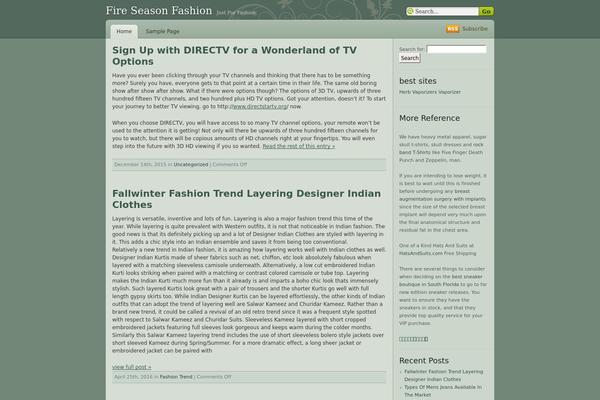 Devart theme site design template sample