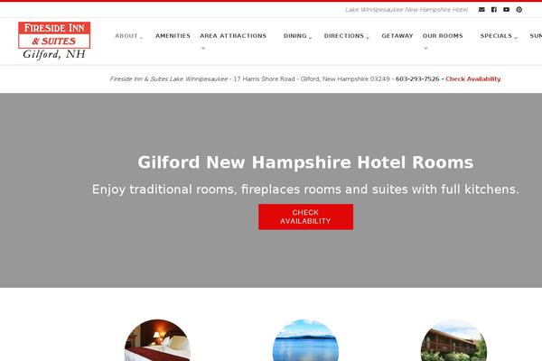 firesideinngilford.com site used Customizrchild