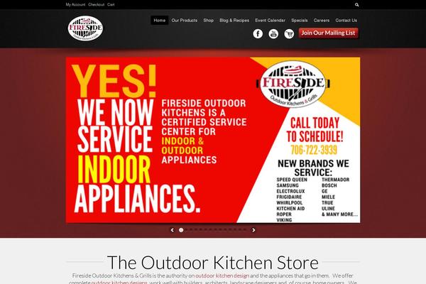 Flare theme site design template sample