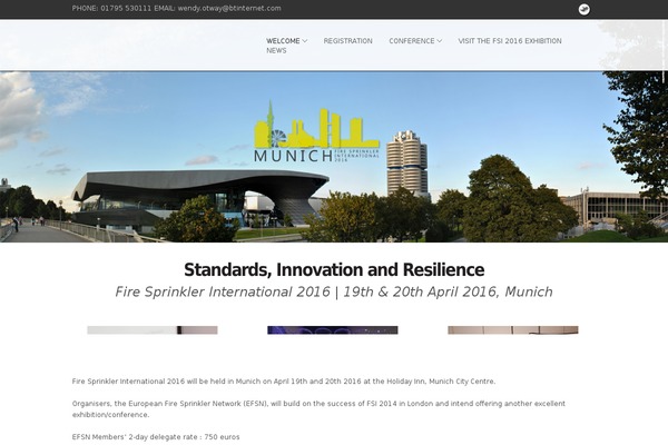 Rockefeller theme site design template sample