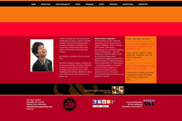 firestarspeaking.com site used Firestar