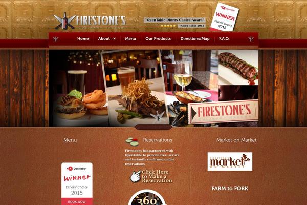 Bordeaux theme site design template sample