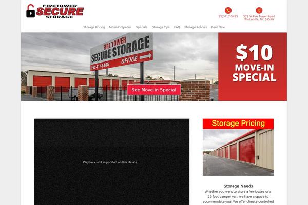 firetowersecurestorage.com site used Securestorage