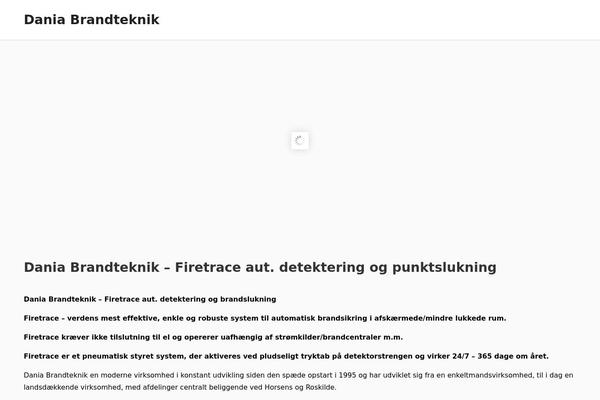 firetrace.dk site used Goldstein