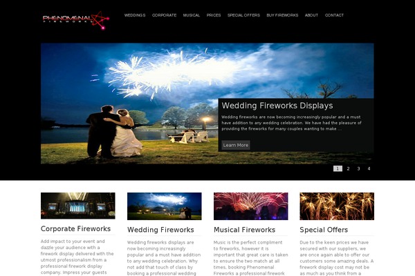 fireworkdisplay.co.uk site used Targetpro