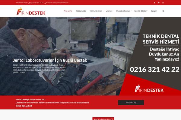 Elise theme site design template sample