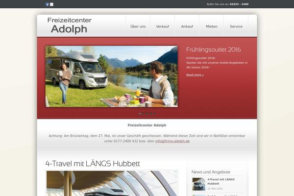 Polyon theme site design template sample