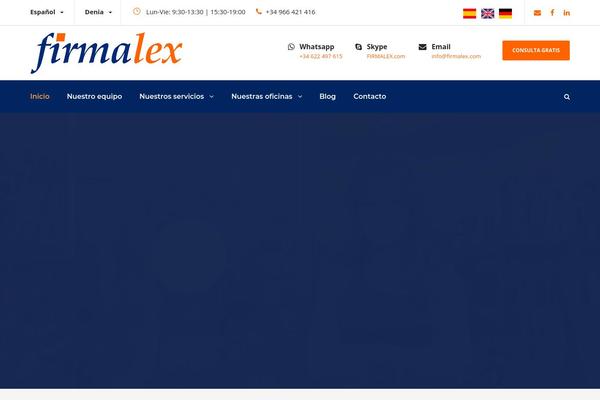 Financity theme site design template sample