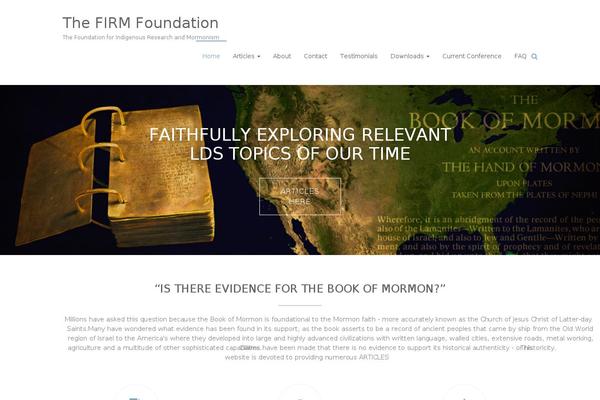 Ample theme site design template sample