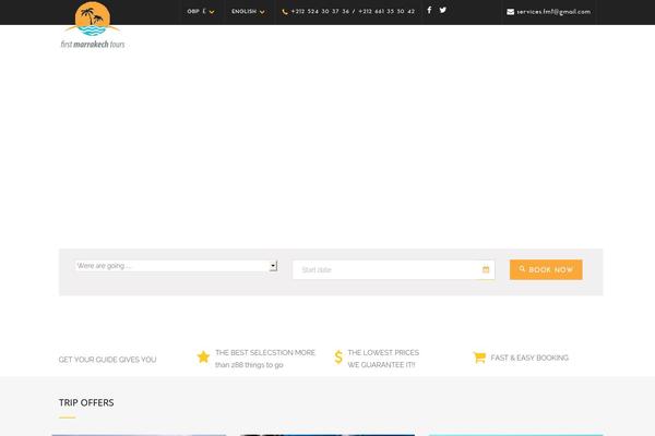 SunRain theme site design template sample