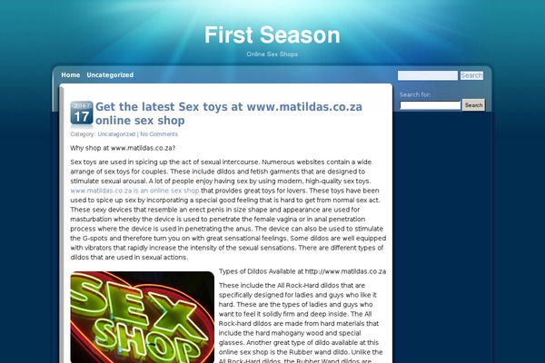 Win7blog theme site design template sample