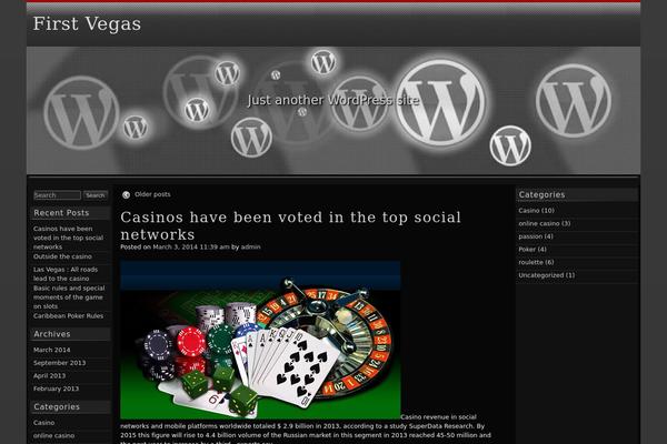 raindrops theme site design template sample
