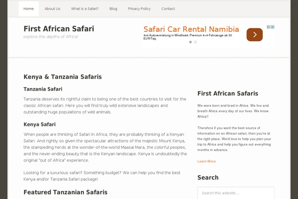 Focus Pro theme site design template sample