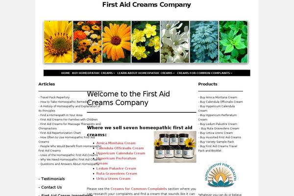 Storefront theme site design template sample