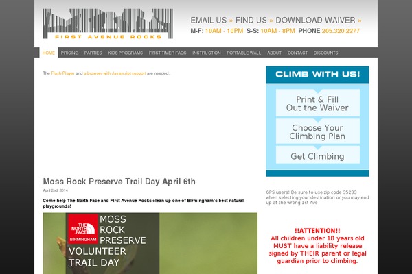 Far theme site design template sample