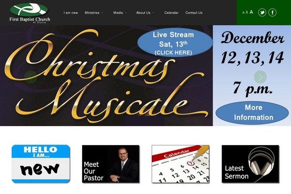 Resurrect theme site design template sample