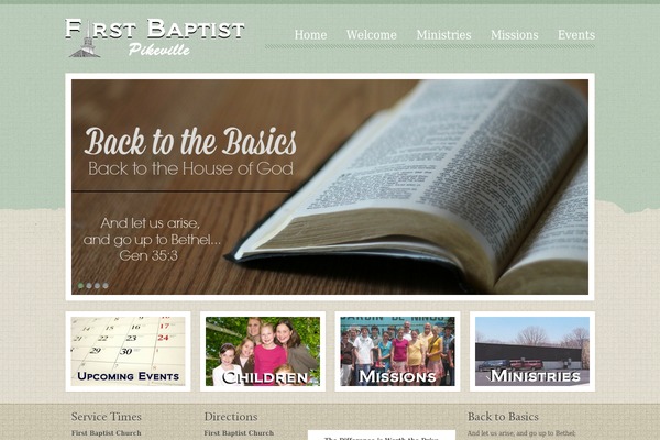 Micah theme site design template sample